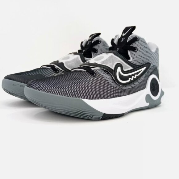 Nike KD Trey 5 X Black Grey White Men's Basketball Shoes - Picture 1 of 10